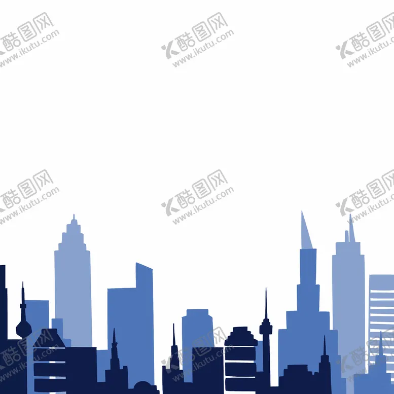编号：74631809241112287168【酷图网】源文件下载-城市剪影