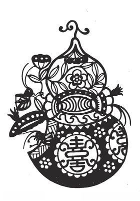 镂空花图案