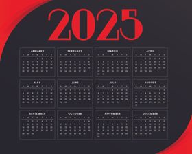 2025年日历