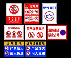 燃气设施重地