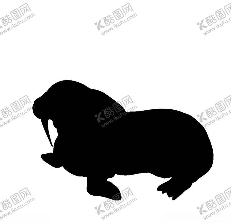 编号：22183109191016591562【酷图网】源文件下载-动物剪影