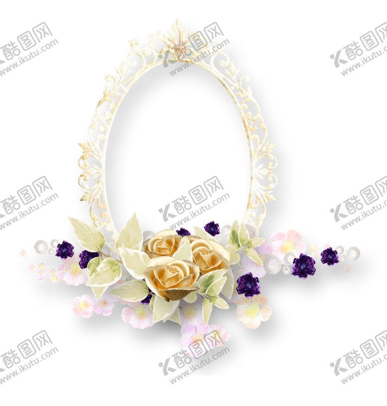 编号：70235209131816406872【酷图网】源文件下载-欧式创意花朵植物装饰