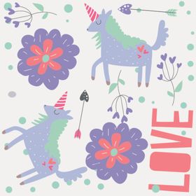 喜庆温馨浪漫背景图案