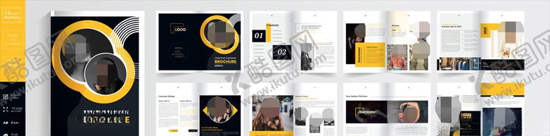 编号：38850610042155459427【酷图网】源文件下载-企业画册