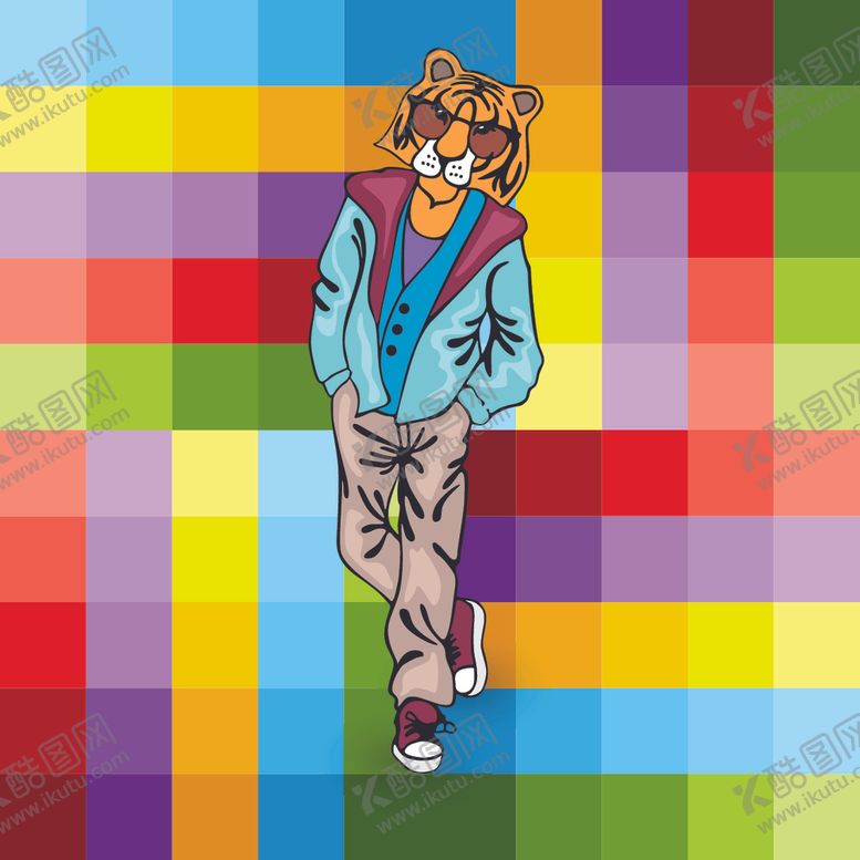 编号：65428309271844407334【酷图网】源文件下载-抽象动物