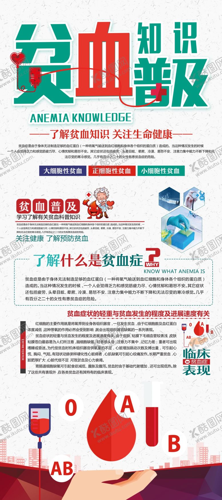 编号：26363906161601151566【酷图网】源文件下载-贫血知识普及
