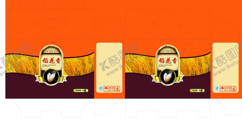 编号：17759107130942105486【酷图网】源文件下载-大米包装大米纸箱大米