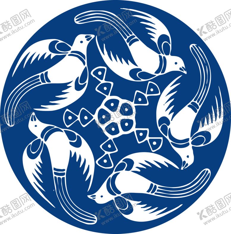 编号：68630707031054232502【酷图网】源文件下载-青花瓷图案
