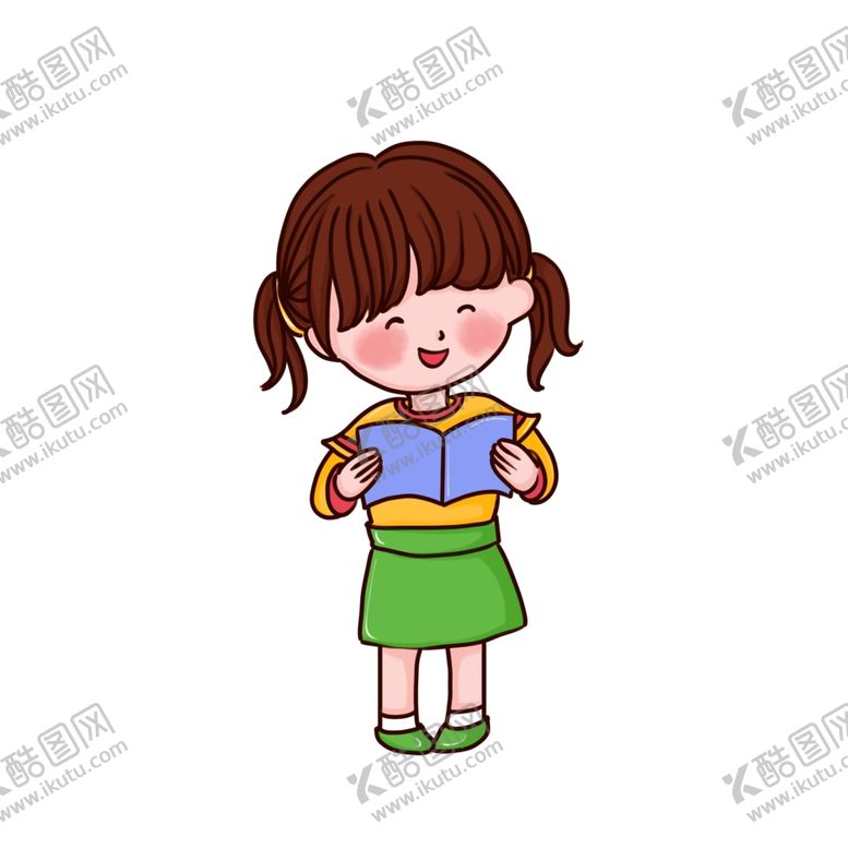 编号：87370506191143194908【酷图网】源文件下载-卡通小学生