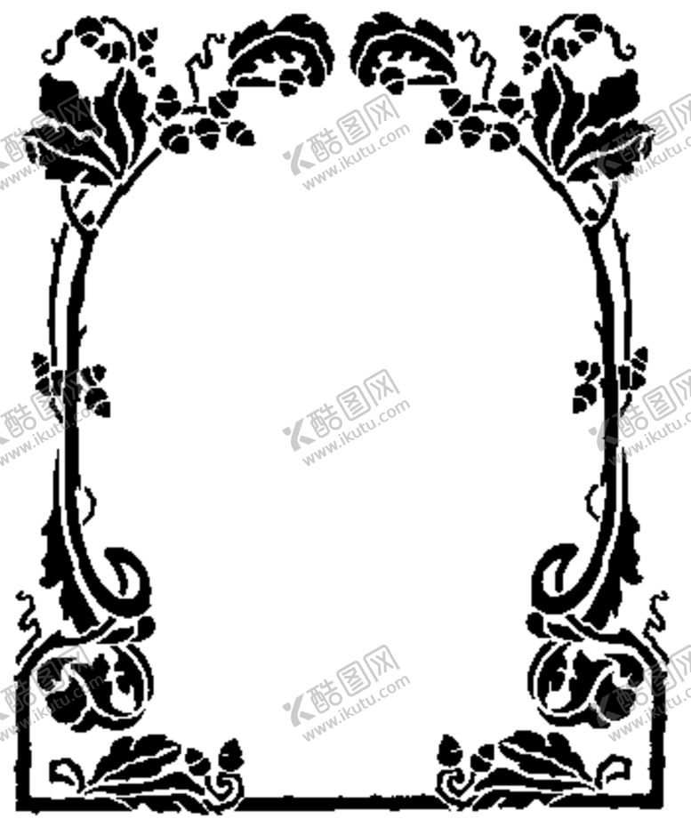 编号：23080410301535098454【酷图网】源文件下载-镂空花图案