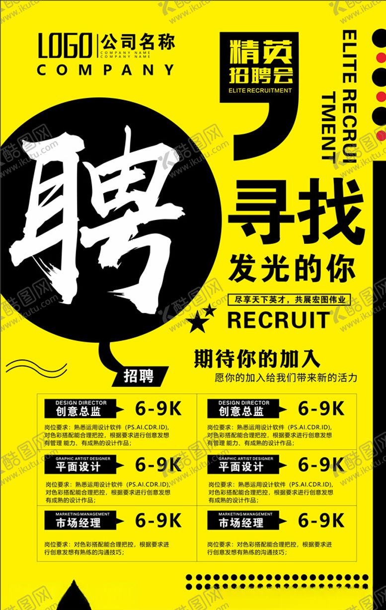 编号：29376605020245114928【酷图网】源文件下载-招聘
