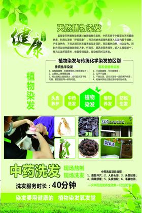 绿色健康食品促销海报