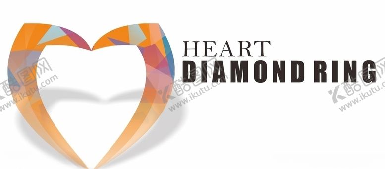 编号：98106809120723562765【酷图网】源文件下载-心形钻石徽标