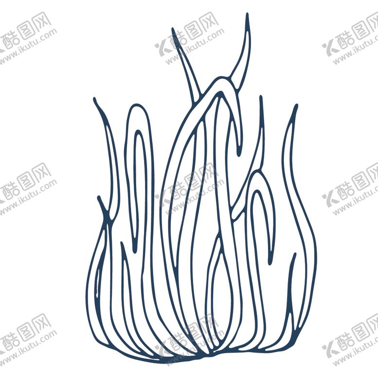 编号：81542107071222325466【酷图网】源文件下载-手绘海洋生物