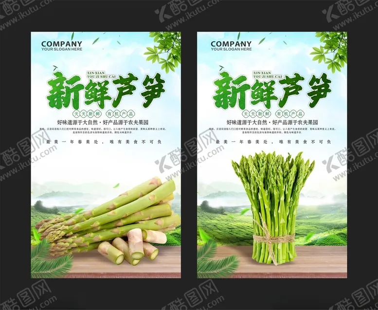 编号：65438702182109518815【酷图网】源文件下载-芦笋海报