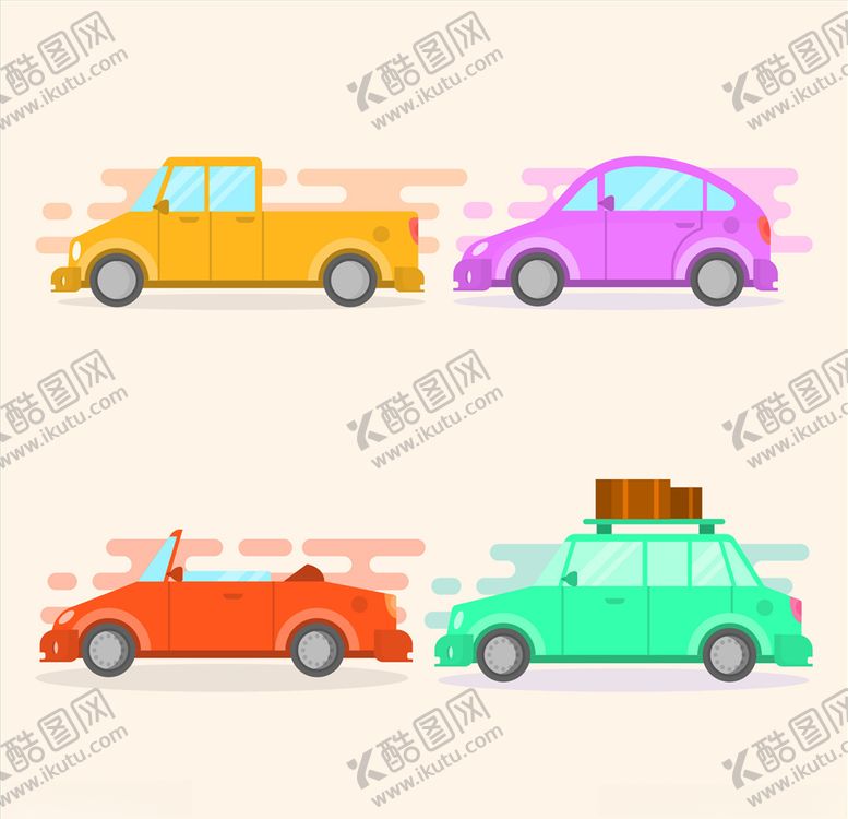 编号：76172610090504347317【酷图网】源文件下载-卡通汽车