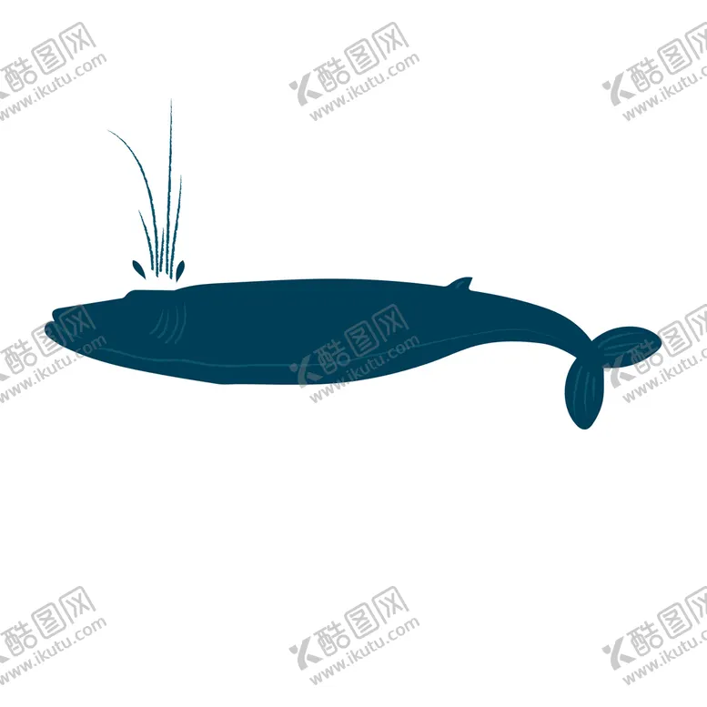 编号：96041509141351286901【酷图网】源文件下载-鲸鱼可爱的海洋生物素材