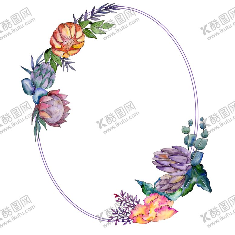 编号：39467010170515319368【酷图网】源文件下载-植物边框