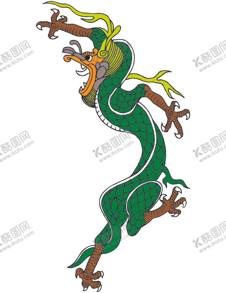 编号：84099012130104588072【酷图网】源文件下载-卡通龙