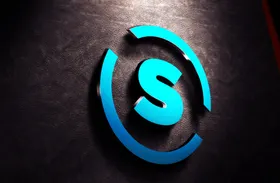 logo样机标志标识形象墙发光字企业标识