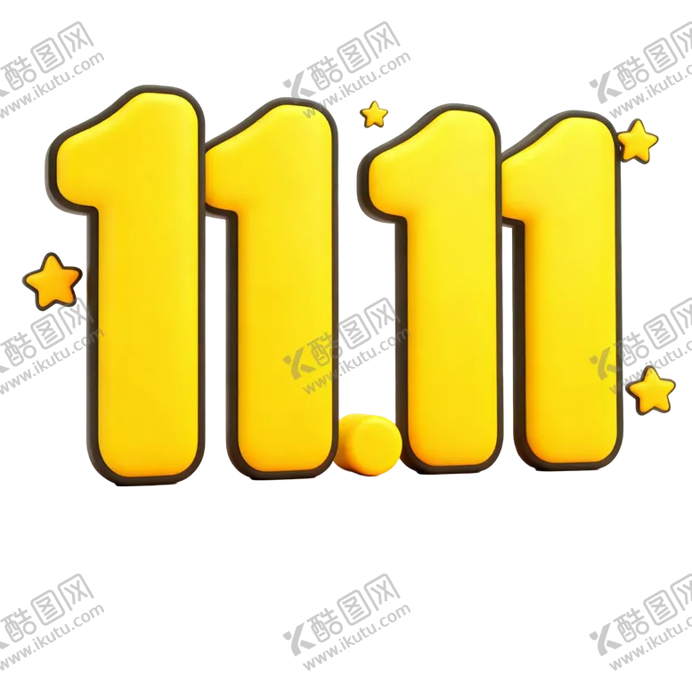 编号：26291611092153383751【酷图网】源文件下载-双11创意字体