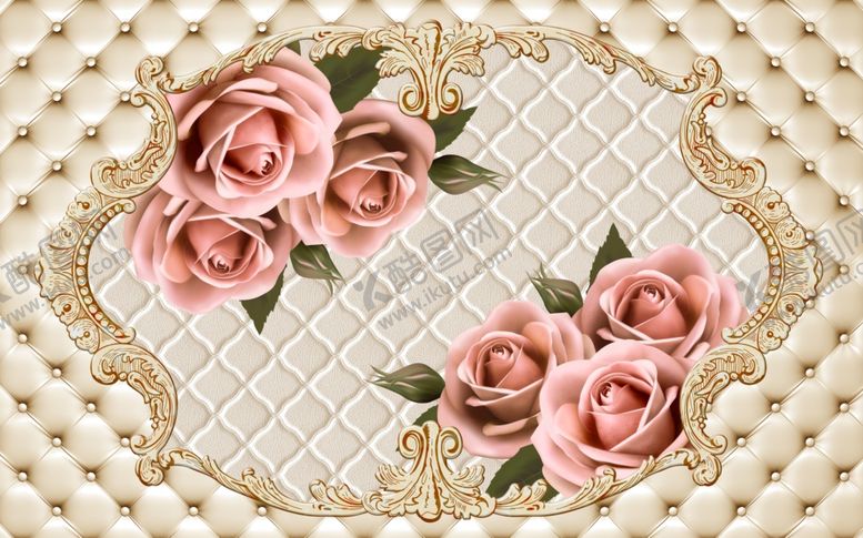 编号：59623309191731375942【酷图网】源文件下载-欧式背景墙