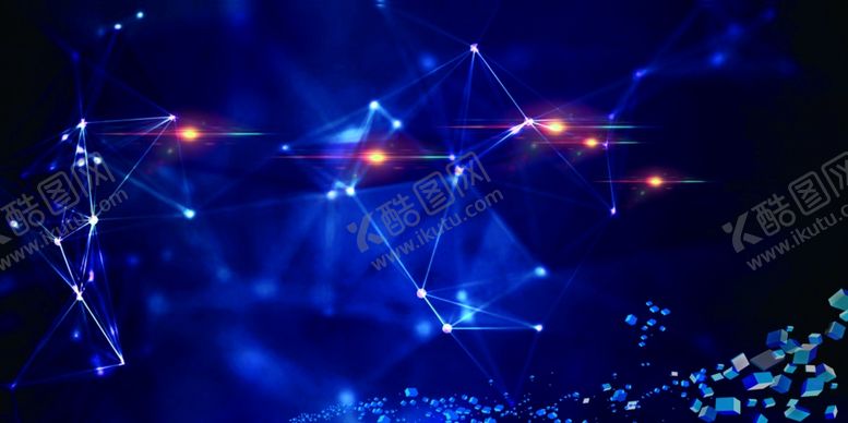 编号：14427010070021527489【酷图网】源文件下载-蓝色科技背景
