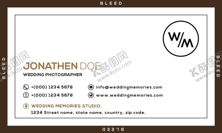 编号：37095109280854197506【酷图网】源文件下载-时尚名片