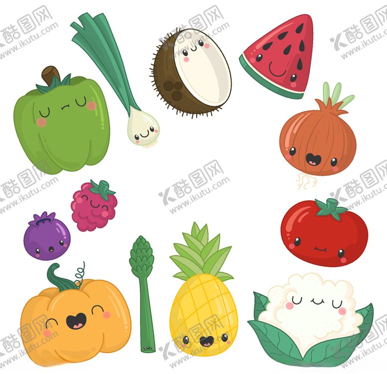 编号：10874809091646056561【酷图网】源文件下载-可爱食物