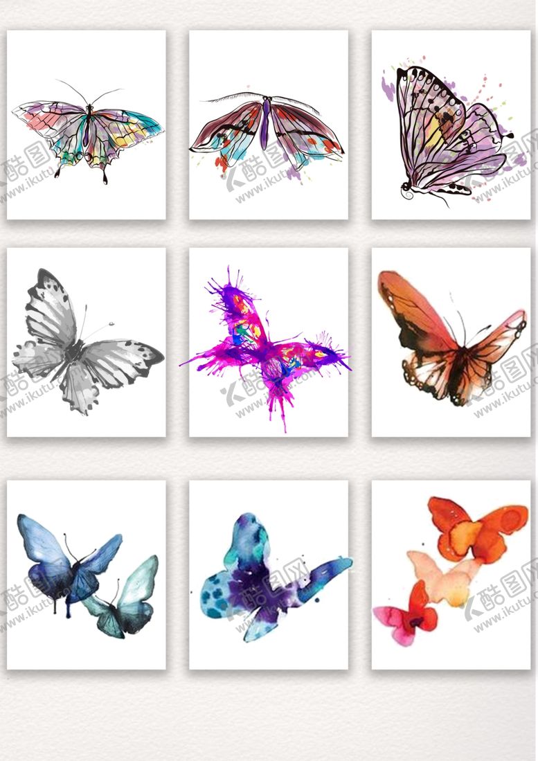 编号：54647309171836365254【酷图网】源文件下载-中国风水墨免抠元素