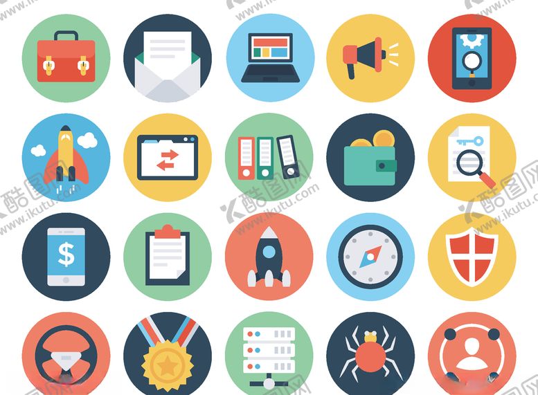 编号：47579809261205491256【酷图网】源文件下载-商务业务图标