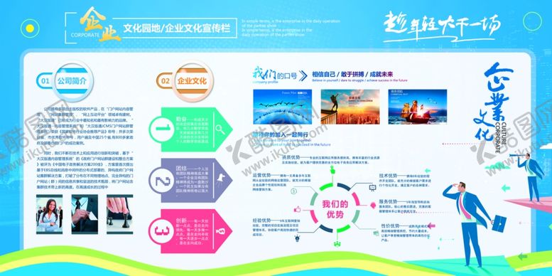 编号：95705107060926469095【酷图网】源文件下载-企业展板