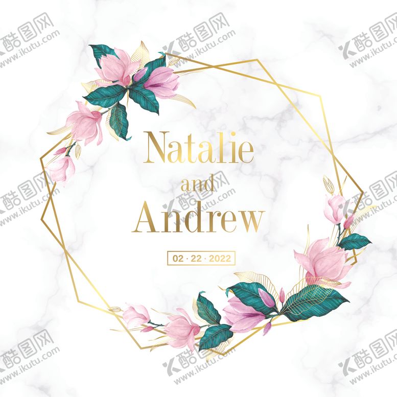 编号：88906405012141055476【酷图网】源文件下载-婚礼结婚请柬邀请函