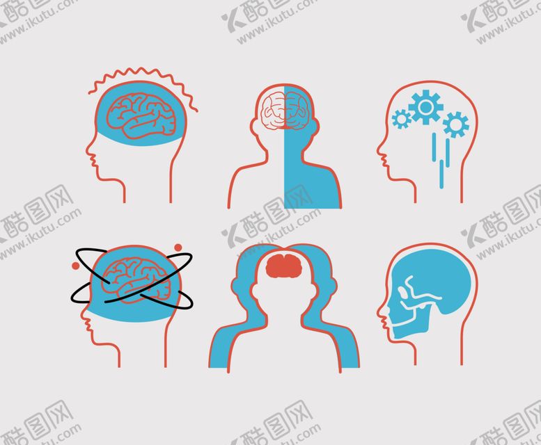编号：32692701131213082969【酷图网】源文件下载-人脑大脑图标