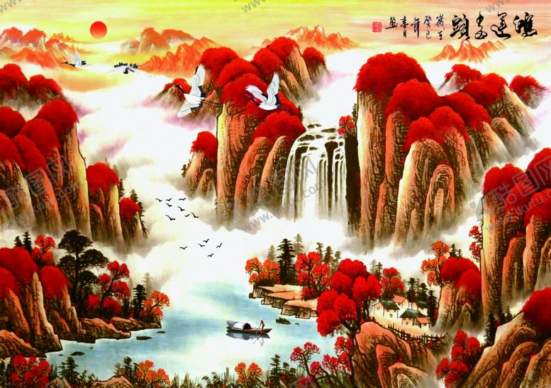 编号：40873405142231307535【酷图网】源文件下载-鸿运当头