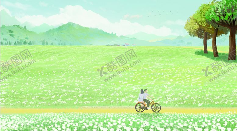编号：98142610080012499345【酷图网】源文件下载-小清新简约创意海报图片