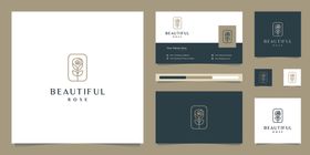 花朵图标VI志企业logologoLOGO设计