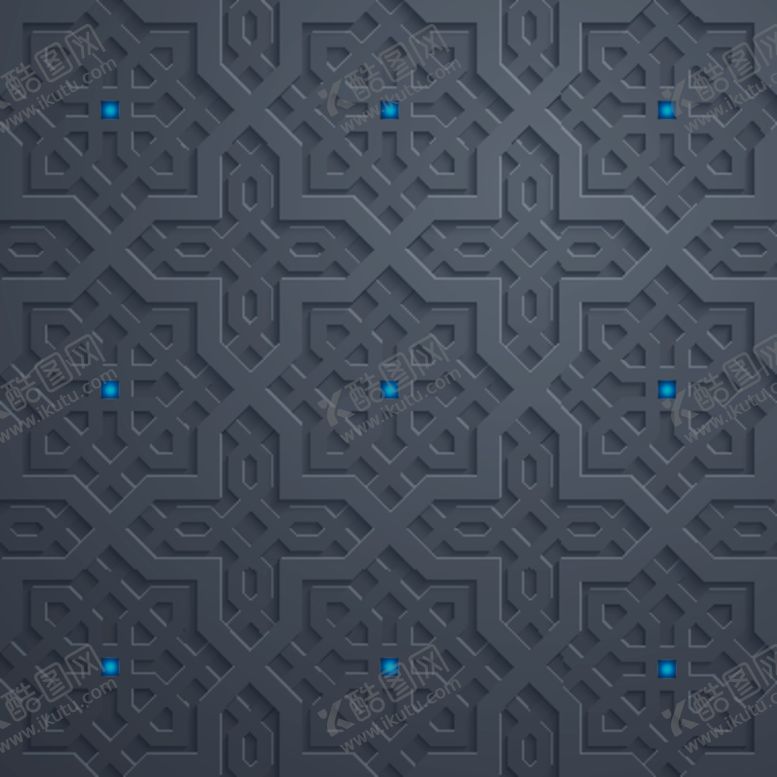 编号：38917710010503568363【酷图网】源文件下载-几何装饰纹样