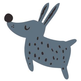 猫狗主题插画图案