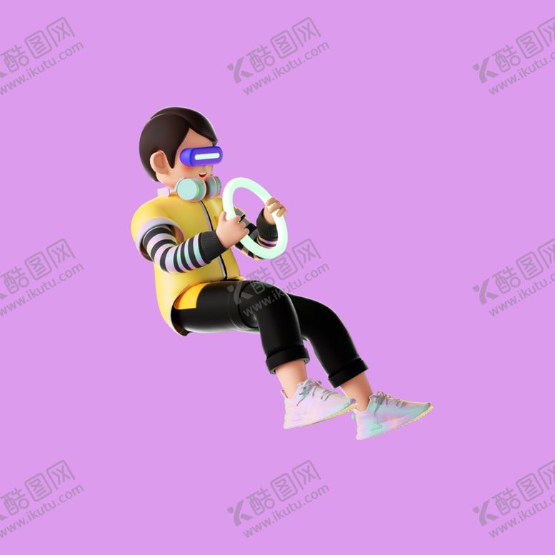 编号：35136101281121498457【酷图网】源文件下载-3D动画男孩