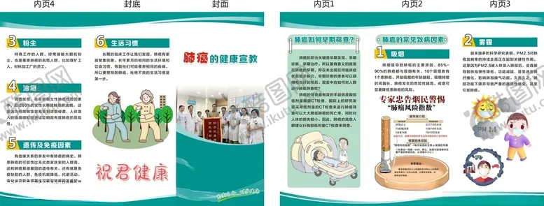 编号：54791903150141542756【酷图网】源文件下载-肺癌折页