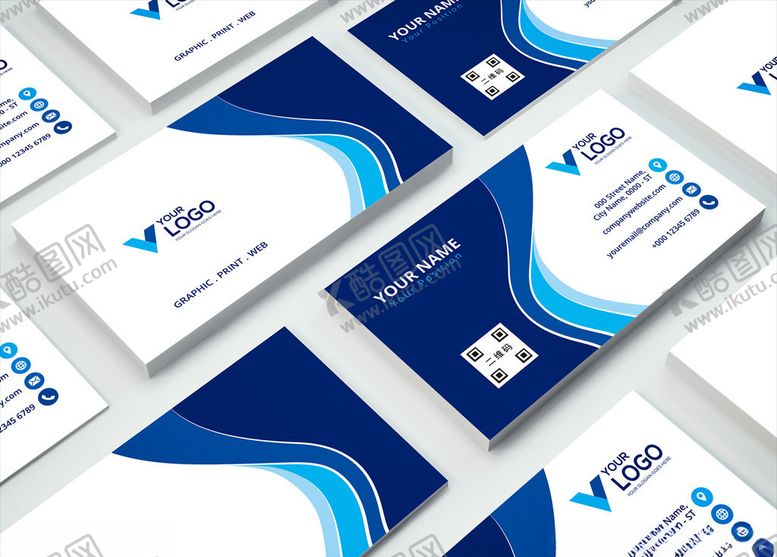 编号：57859709281645407269【酷图网】源文件下载-矢量名片模板