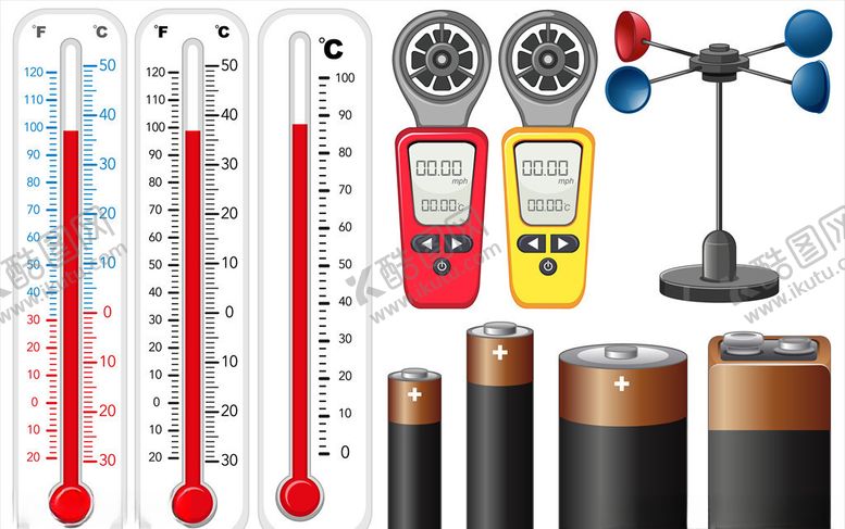 编号：60289010030741185599【酷图网】源文件下载-温度计