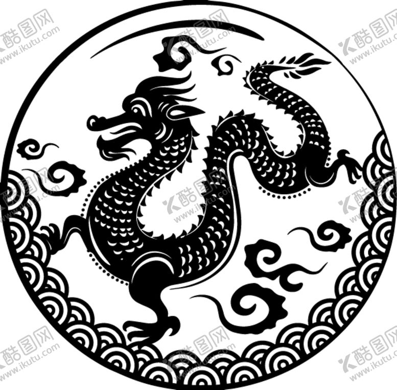 编号：28001011121902361841【酷图网】源文件下载-12生肖 龙