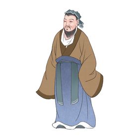 国学人物插画