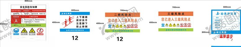 编号：32530005071032156619【酷图网】源文件下载-风险告知牌砼养护记录