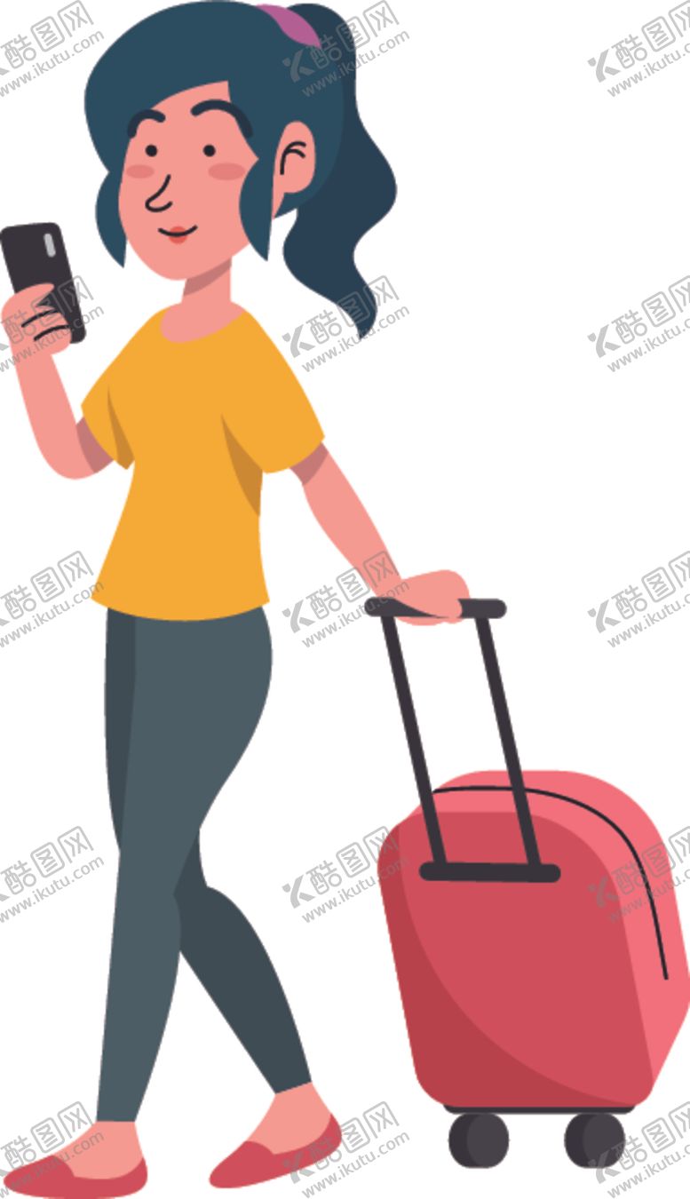 编号：98073110100414124450【酷图网】源文件下载-旅客