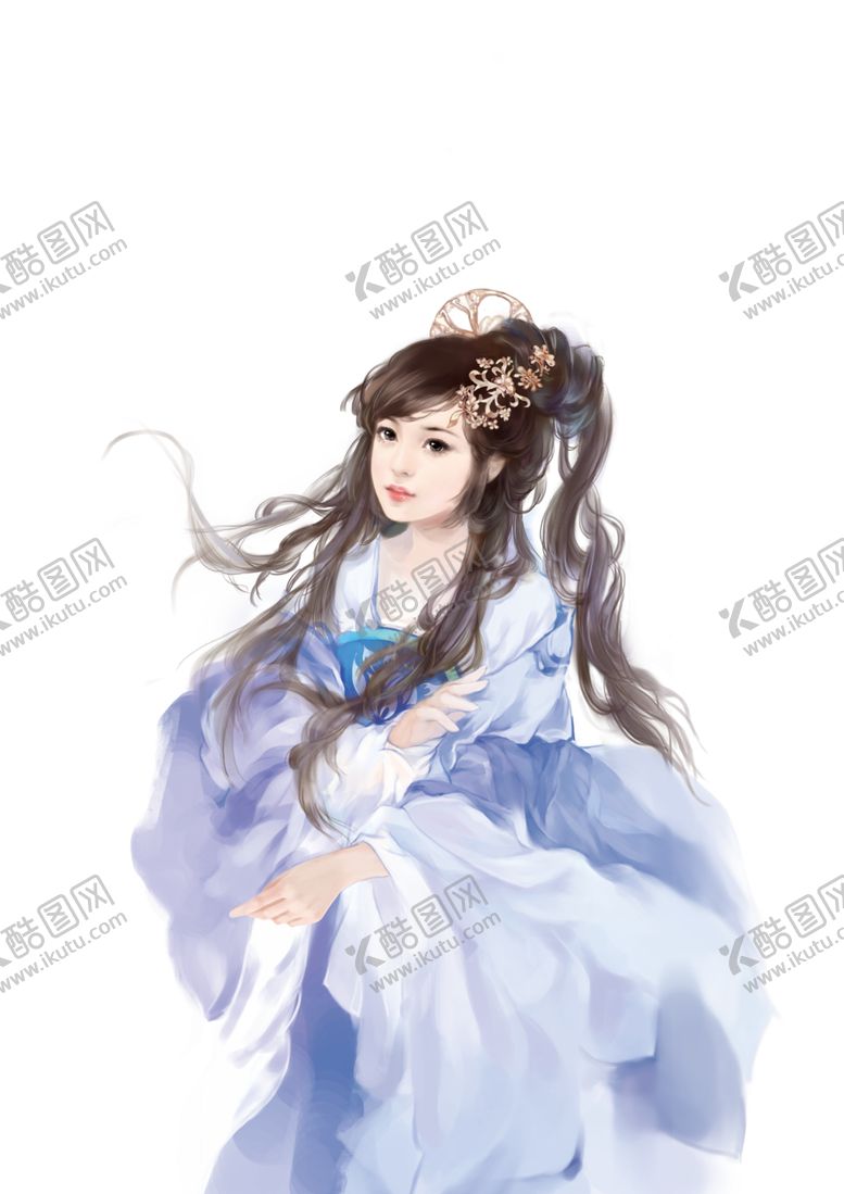 编号：13407804122355538854【酷图网】源文件下载-古典美女