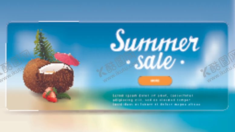 编号：39310010010736133186【酷图网】源文件下载-夏日海报