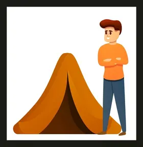 手绘男人男孩动画卡通动画